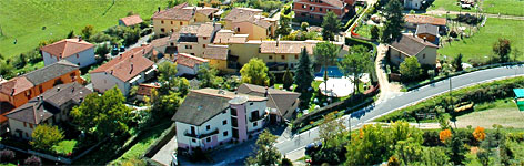 Aerial view agrihotel